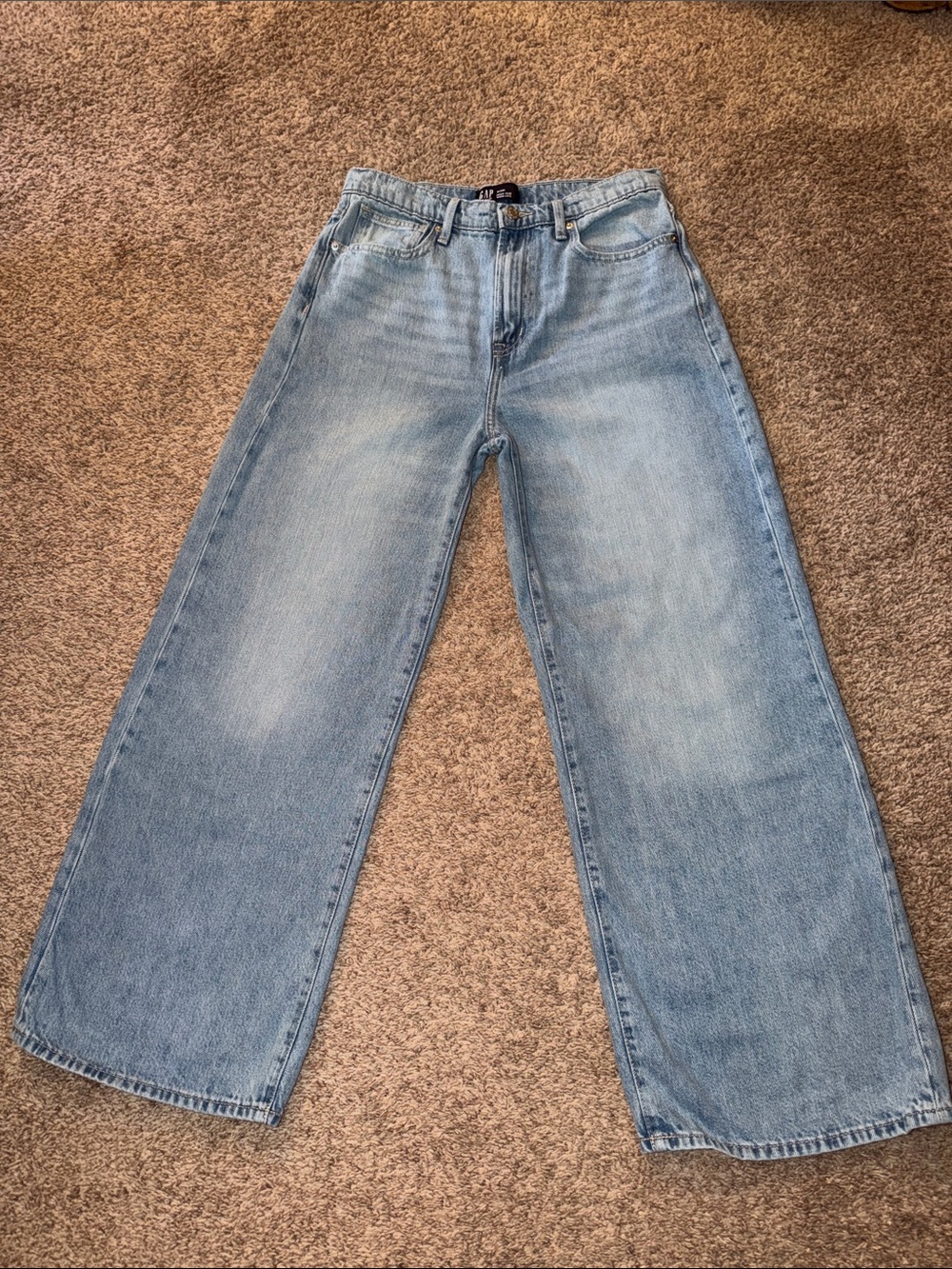 GAP High Rise Wide Leg Jeans size 8/29R